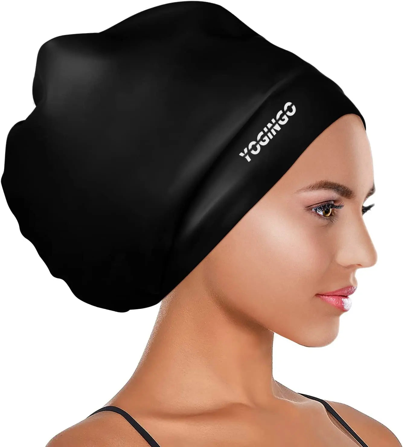 100% Environmental Silicone Dreadlock Cap Swim Cap for Braids Color Fading Resistant Customized Silicone Caps for Long Hair