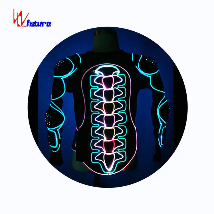 New Product Luminous DJ Clothes LED Suit Light Costumes Night Club Performance Fashion Glowing Dress for Ballroom Performance