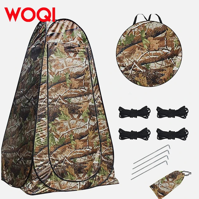 WOQI Wholesale Pop-up Outdoor Portable Privacy Tent Shower Changing Tent Shelter