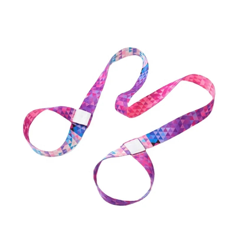 High Quality Multi-Color Adjustable Shoulder Yoga Carry Belts Fast Delivery Fitness Exercise Yoga Mat Strap