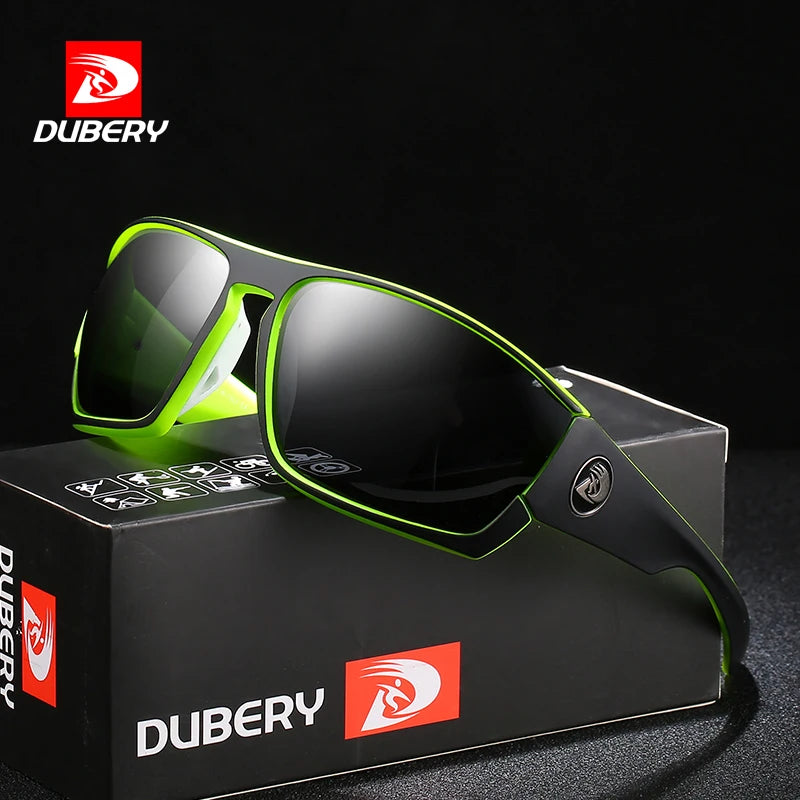 DUBERY Source Manufacturer Luxury Brand 2026 Baseball Sunglasses Polarized Customised PC TAC Unisex Sunglasses Transparent Re