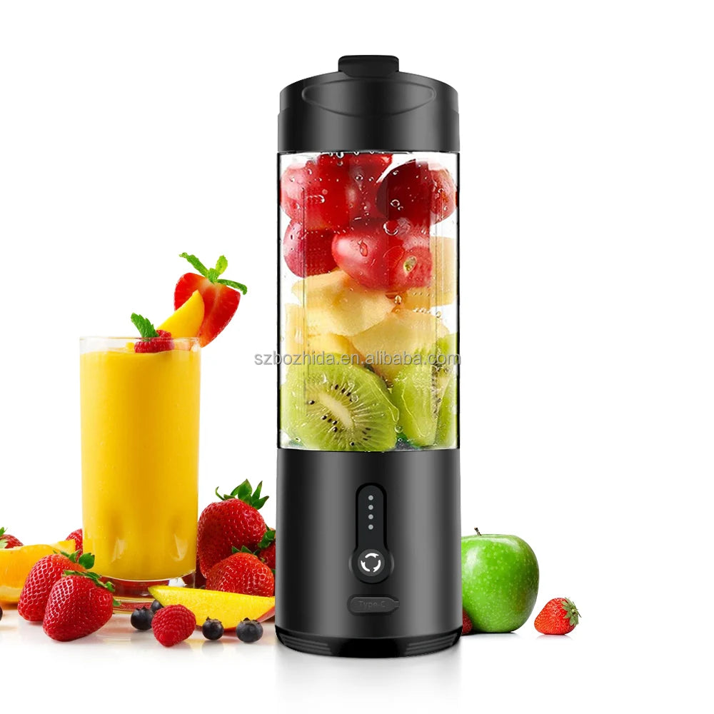 Outdoor Gym Handhold Use USB Machine Mixer Cup Liquid Mixing Fresh Juice Mixer Portable Juicer Blender