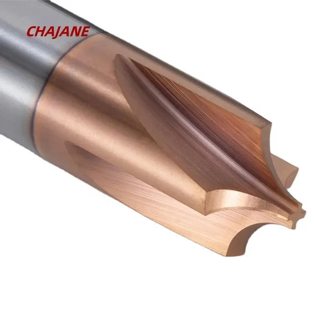 CHENGZHEN Chamfer End Mill Cutter Carbide 4 Flutes TiCN Coated OEM Customizable 3-Year Warranty for Milling Engraving HRC55
