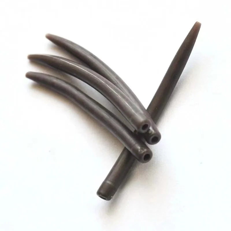 ZHUO RUN 50pcs/bag 35MM 45MM 55MM PVC Alpha Fishing Accessory Anti-Tangle Sleeve for Lake River Stream