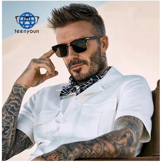 Teenyoun Classical Square UV 400 Glasses Eyewear Men Women Outdoor Men's Sunglasses Designer 2024 Wholesale