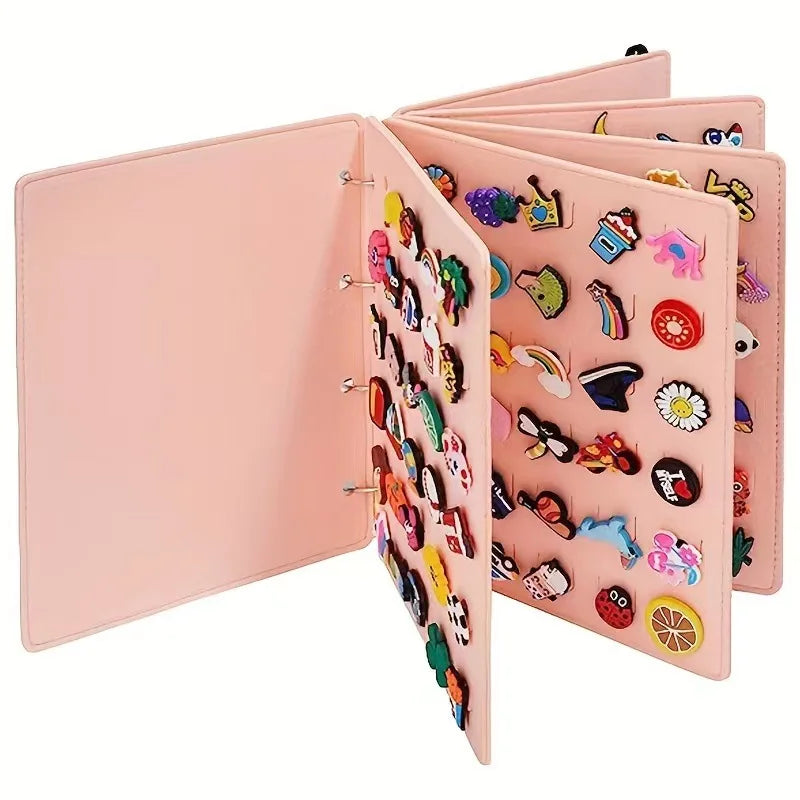 Best Selling Felt Removable Jewelry Holder Organizer Jewelry Display Rack Travel Jewelry Book.
