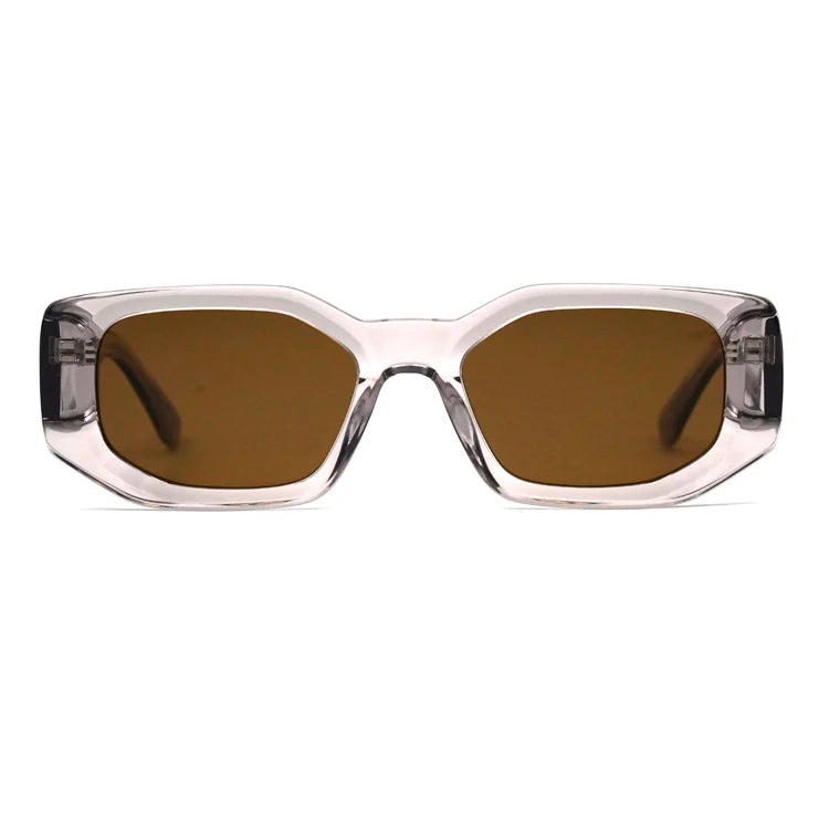 Finione Lunettes De Soleil Mode Femmes Outdoor Designer Fashion Rectangle Sunglasses Rectangle Sunglasses with Side Shield