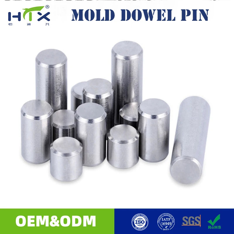 Durable Pull Dowel Pins Insert Standard 5mm Stainless Steel  Cylindrical Straight Quality Knurling Hardened Alloy Din 6325