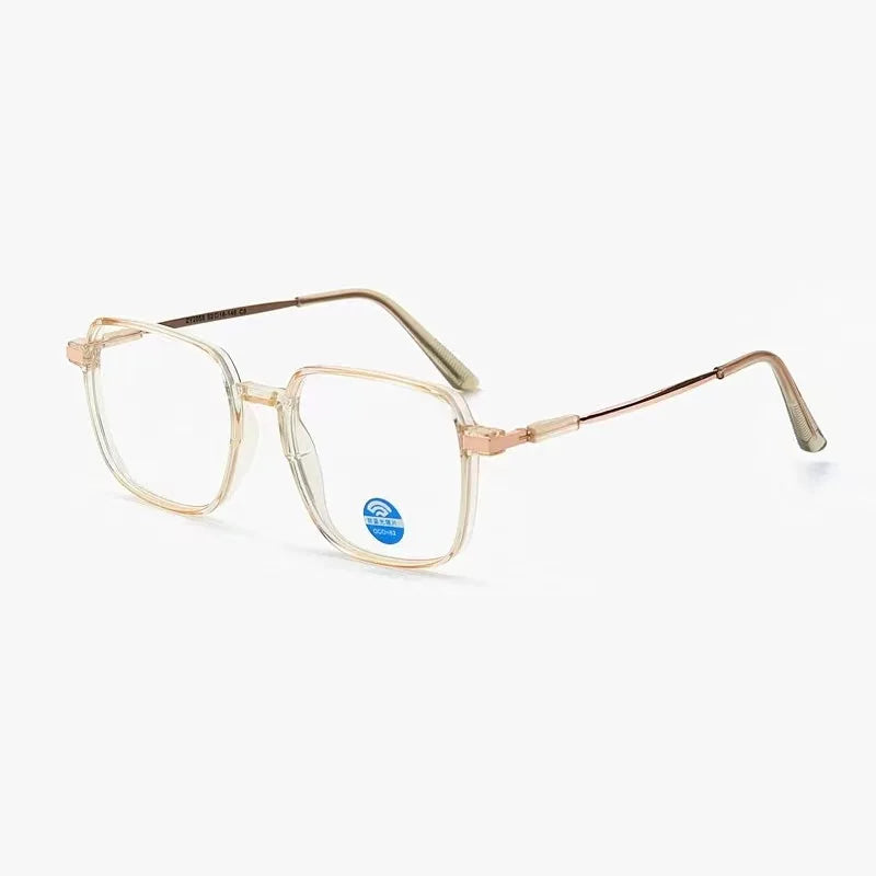 Ultra Light Eye Glasses Women Campus Style Student Large Frame Optical Glasses Frames Blue Light Blocking Glasses Women