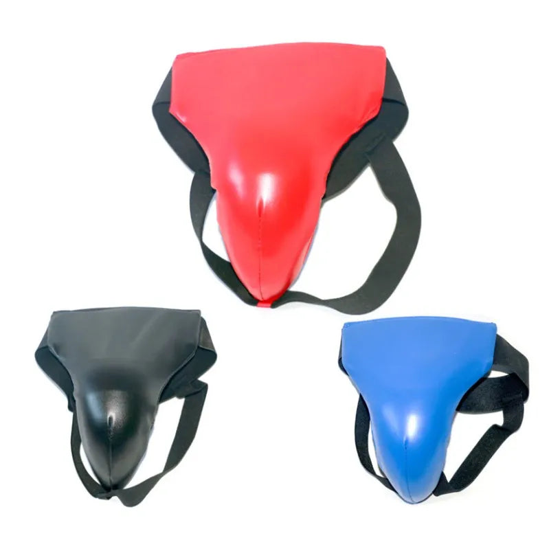 Kick Boxing Fight Training Groin Guard  Protective Greaves Groin Guard Karate Fighting Gear Boxing Crotch