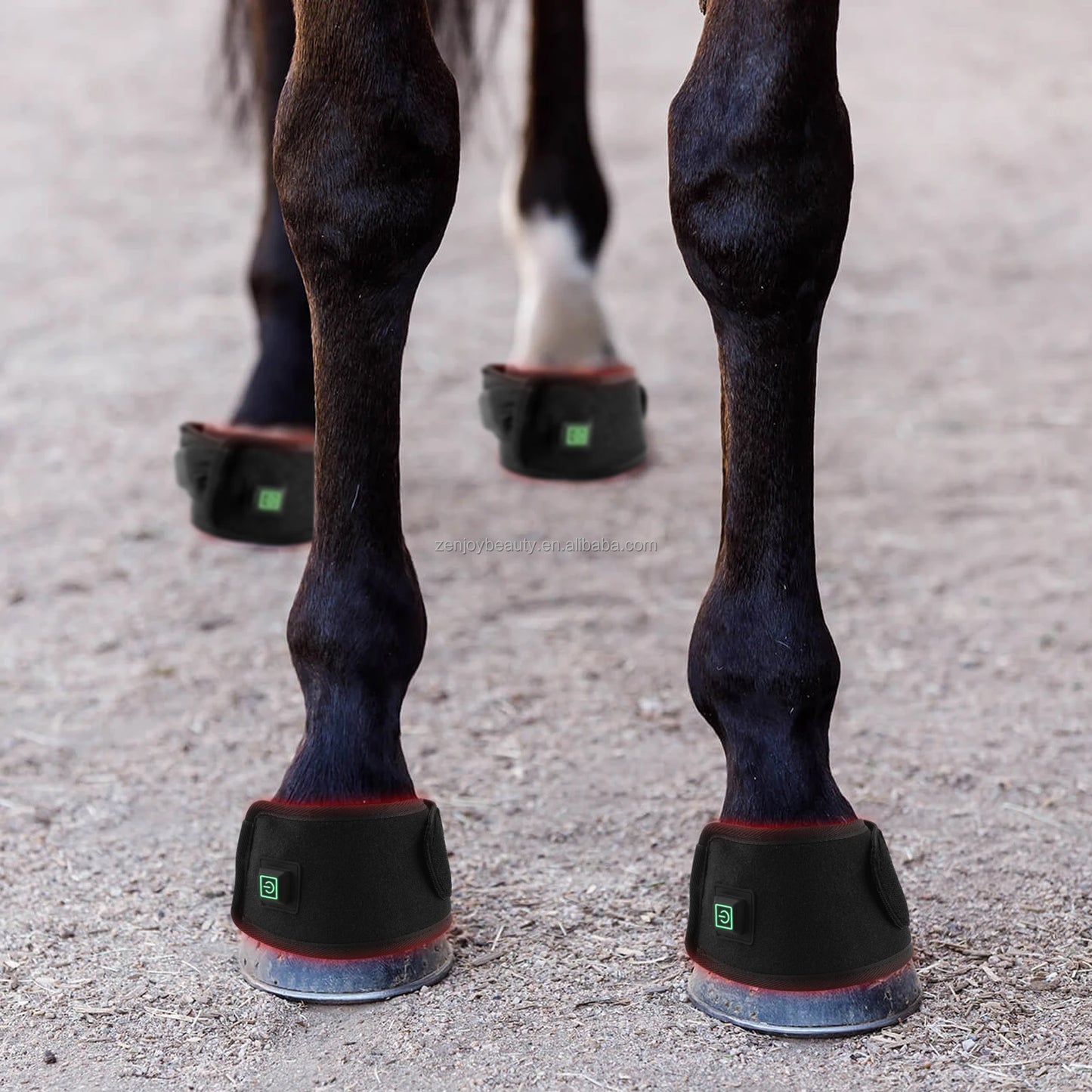 Built-In Battery Horse Red Light Therapy 660nm 850nm Infrared LED Equine Pain Relief Led Red Light Therapy Wrap Belt for Heal