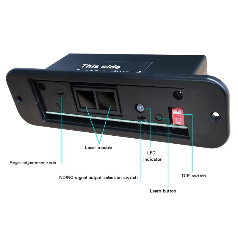OUTUS Anti-pinch Infrared Safety Sensor for Automatic Sliding Doors Opener Close
