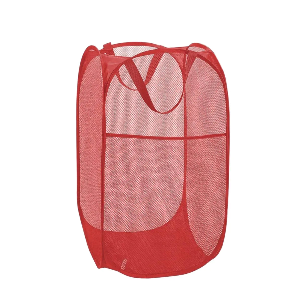 Lavinia Pop-up Fold Mesh Laundry Basket Collapsible Polyester and Cloth Hamper for Home Dirty Clothes Storage Wholesale