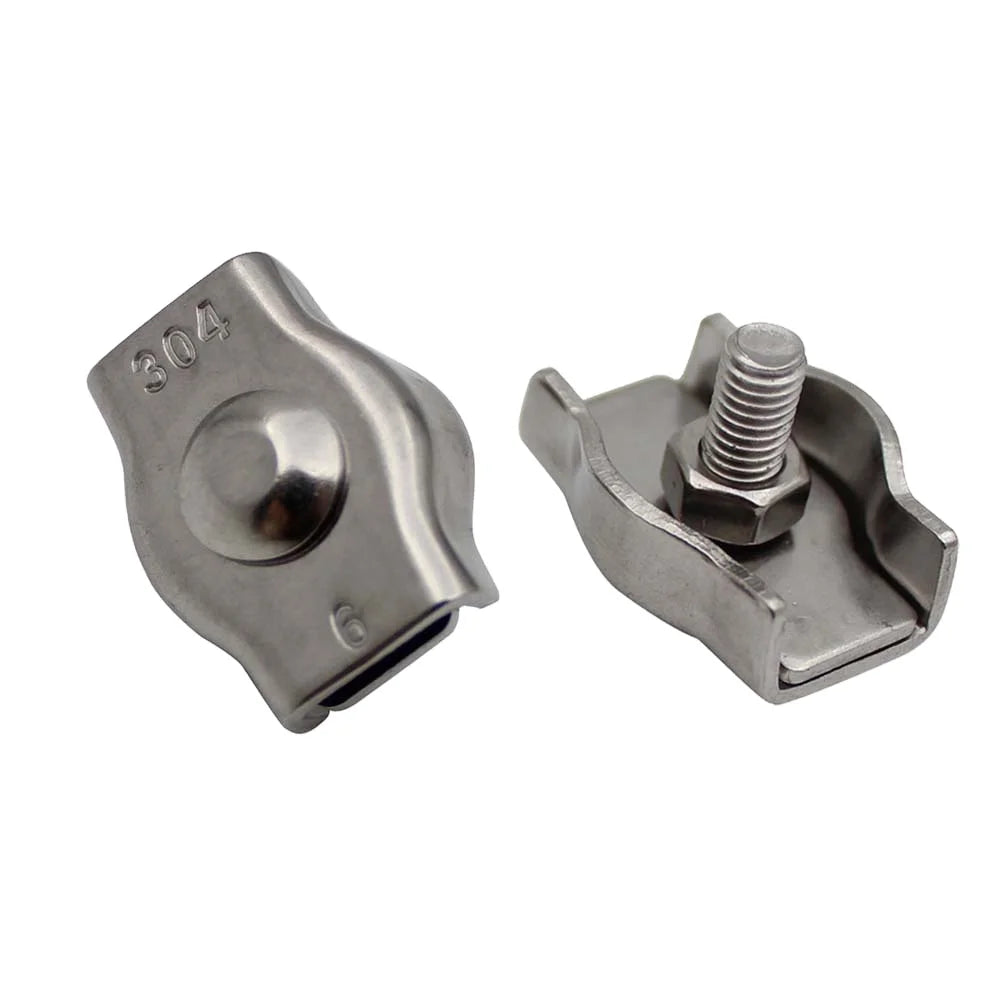 Rigging Hardware Simplex Wire Rope Clip Stainless Steel Hooks Wire Rope Clips