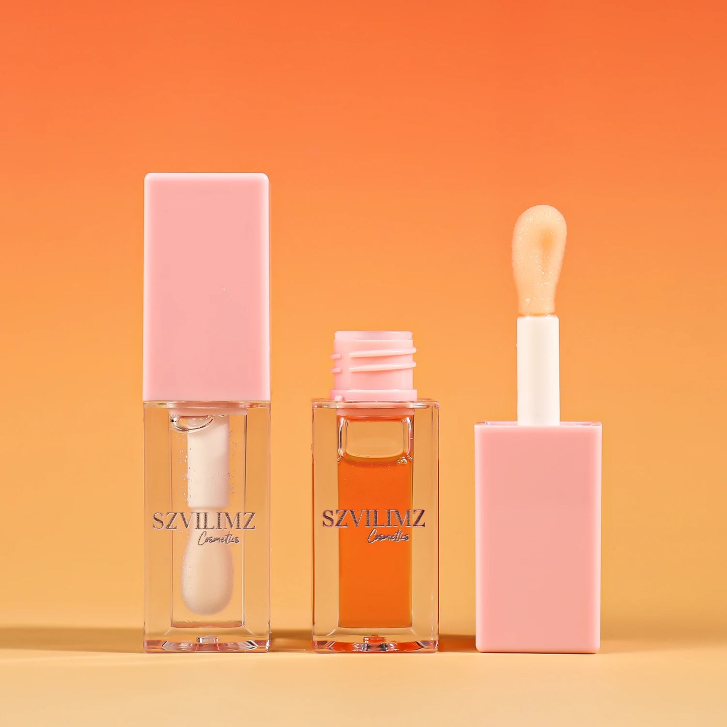 OEM/ODM Natural Vegan Herbal Mineral Moisturizing Lip Oil Private Label Lip Plumper Gloss Wholesale Big Brush