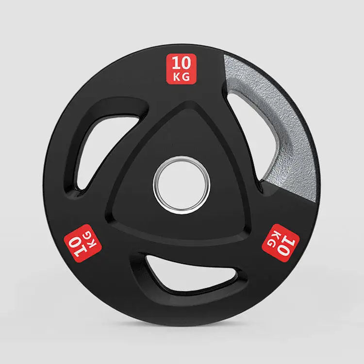 NJ Custom Logo Wholesale Powerlift Metal 10 20kg 45 Lb Stack Cast Iron Barbell Weight Plate for Gym
