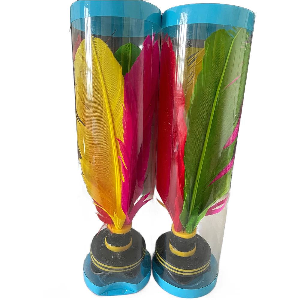 Colorful Feather Chinese Jianzi Beach Ball Badminton Kick Shuttlecock for Outdoor Games Foot Exercise