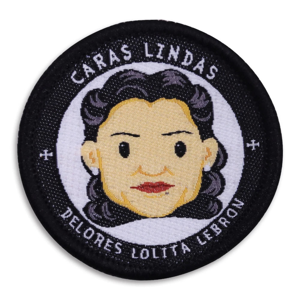 Wholesale Sew Woven Patch Iron on Satin Woven Patch Custom Woven Patch for Garment