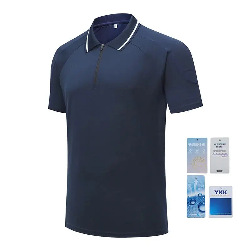 Low Moq 100 Polyester Sublimation T Shirt Online Men Short Sleeve Work Shirts Gym Polo T-Shirts for Men