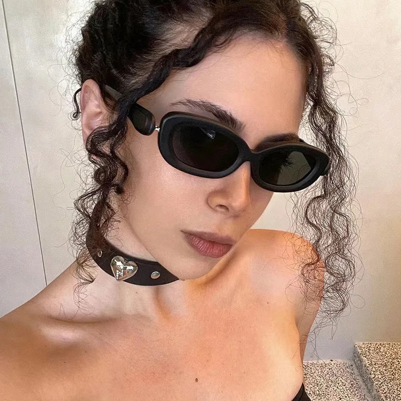 2024 Sunglasses Classic Retro Square Glasses Women Brand Vintage Travel Small Rectangle Sun Glasses Female Eyewear Anti-Glare
