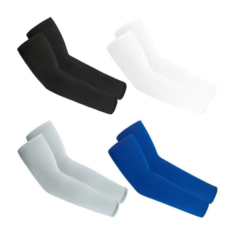 Logo Customizing Sports Arm Sleeves Sun Protection Breathable Sweat Summer Arm Cover Sleeves for Outdoor Sports