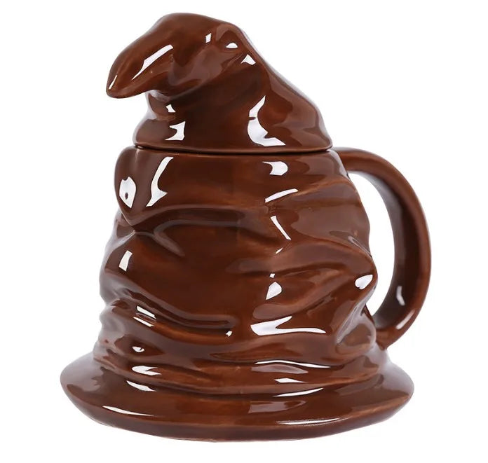 Magic Sorting Hat Shape Mug Creative Wizard Hat Shape Ceramic Cup Magic Hat Cup