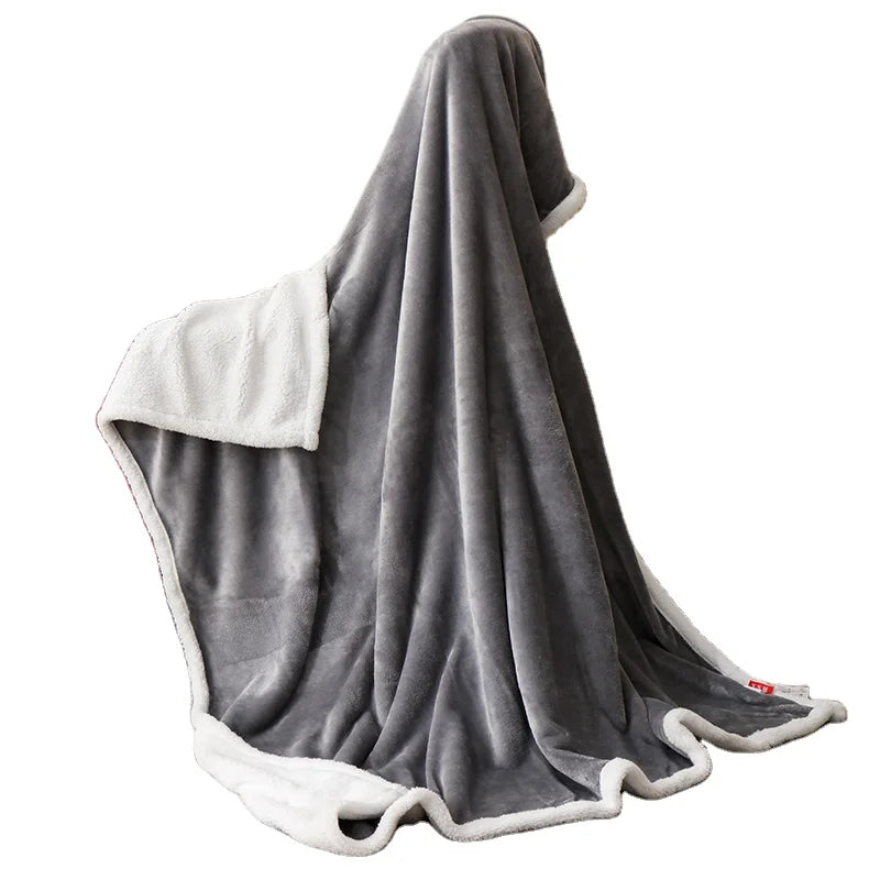 Competitive Price Solid Sherpa Knit Blanket Throw Jacquard Sherpa Fleece Throw Sofa Bed Home