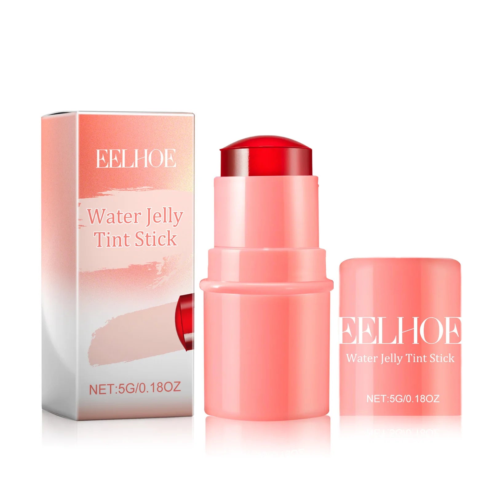 Private Label EELHOE Multi-use Flower Fragrance Vegan Moisturizing Eyeshadow Stick Jelly Lip Balm Cheek Tint Blush Blusher St