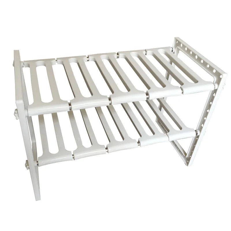 Multifunctional 2 Tier Spice Rack Pot Rack Litchen Storage Rack