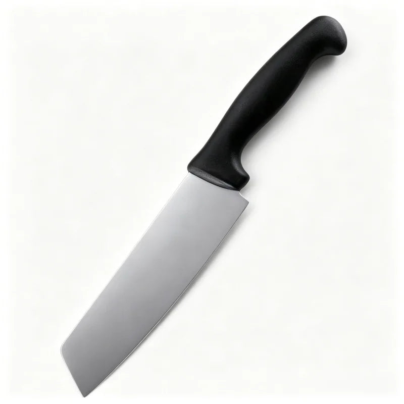 AMSZL Super Sharp German Steel Kitchen Knife Fruit and Vegetable Peeler with Durable Plastic Handle