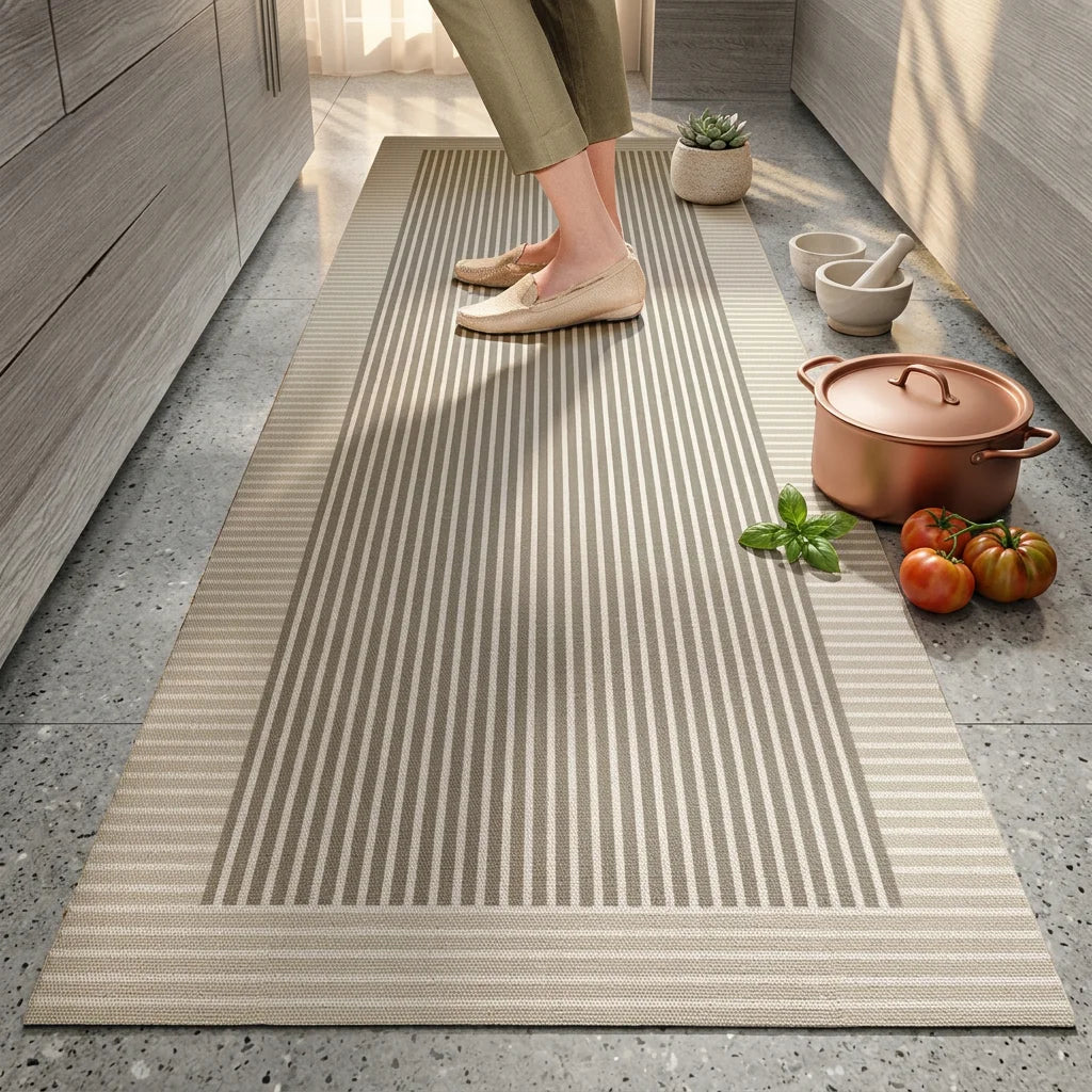 3.5MM Diatomite Kitchen Mat Custom Dollar Pattern 1.40x40 Home & Hotel Use