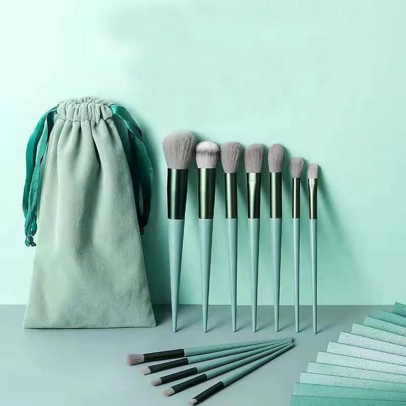 13 Pcs High Quality Makeup Brush Luxury Professional Custom Private Label Makeup Brush Set With Bag