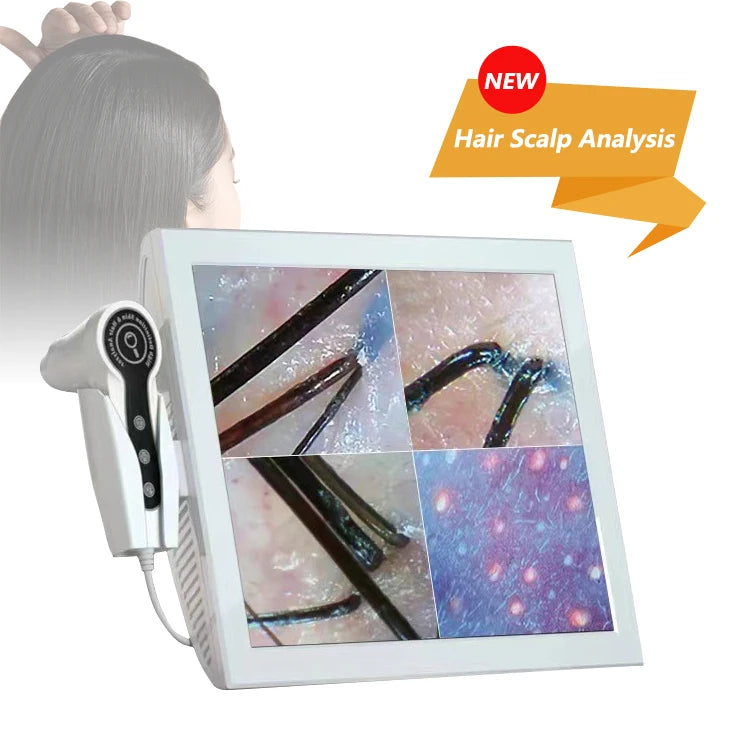 Scalp Analysis Machine Portable Scalp Analysis Uv Scalp Analyzer Hair Follicle Detector Digital Hair Microscope Analyzer