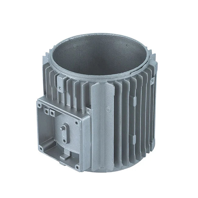 OEM Custom Die Iron Cast Parts Stainless Steel Motor Housing with CNC Machining Aluminum Alloy Radiator Housing