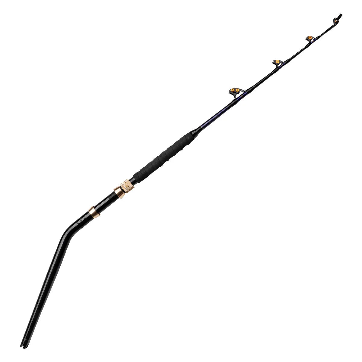 High Carbon Deep Ocean Boat Trolling Tuna Big Game Fishing Rod Swivel Tip Guide Sea Saltwater Fishing Trolling Rod