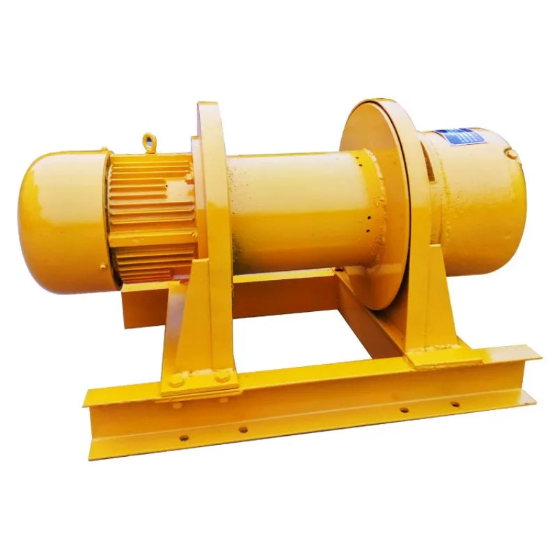 New 380V Heavy-duty Winch Wireless Remote Control Household Traction Wire Rope 30-100 Meters