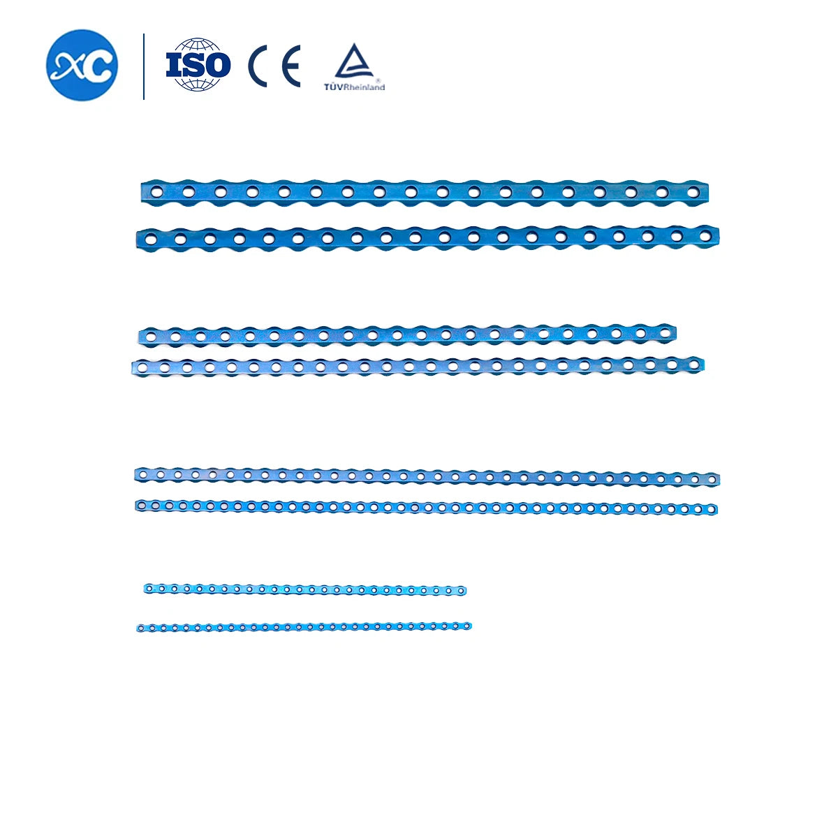 XC Veterinary Locking Plates ALPS Plate Orthopedic Implants Titanium Animal Use