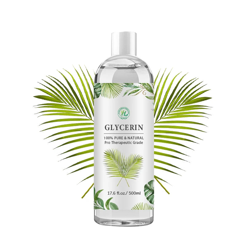 HL - Vegetable Glycerin Concentrated Supplier Wholesale 500mL 99.7% Pure Vegetable Glycerin Oil Cosmetic Grade for Skin
