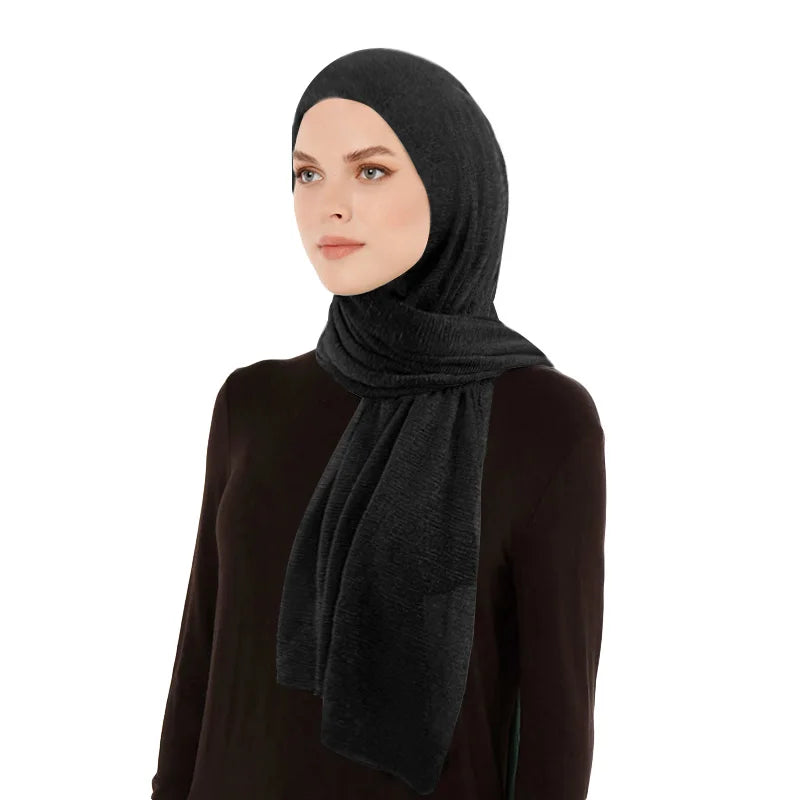 Factory Price New Islamic Underscarf Custom Plain Instant Chiffon Hijab Jersey Bonnet Caps Headscarf Shawl Scarf