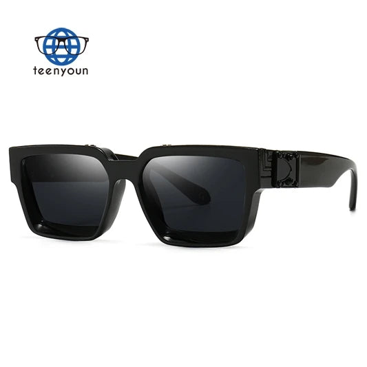 Teenyoun 2024 Hot Designer Sunglasses Trendy Women Sun Glasses Millionaire Men's Square Small Frame Sunglasses Wholesale