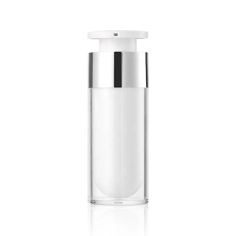 30ml White Double-Layer Vacuum Emulsion Plastic Bottle Multi-Functional Essence Storage Container Practical Bottles