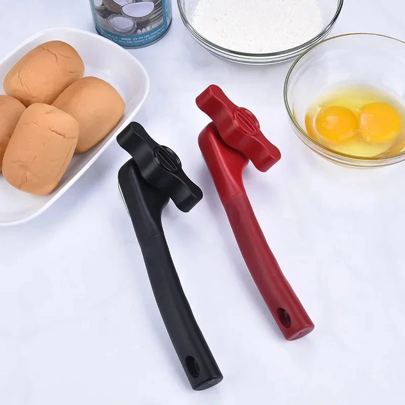 Safe Cut Can Opener Smooth Edge Can Opener Handheld Food Grade Stainless Steel Cutting Can Opener for Kitchen & Restaurant