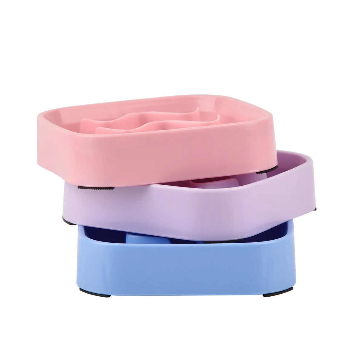 Wholesale Pet Slow Food Feeder Dog Non-Slip Puzzle Bowl Interactive Anti-Choke Cat Travel Bowl Pet Supplies
