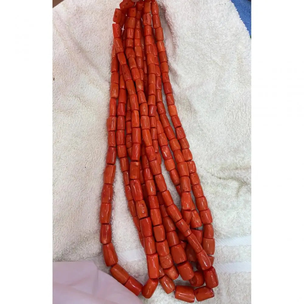 Natural Coral Beads for Necklace Making Bulk Jewelry Findings Dyed DIY 15-25mm 1689119