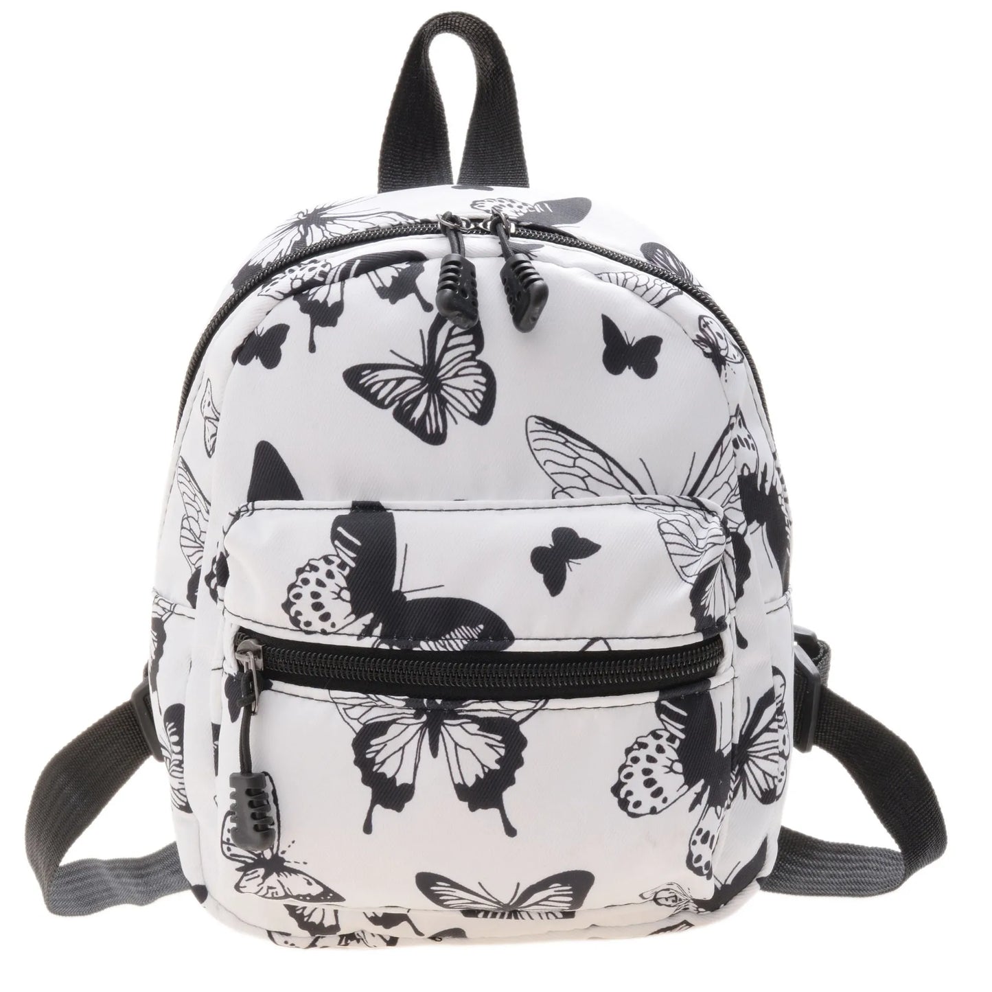 Japanese Soft Girl Cute Funny Cow Spot Backpack Soft Cute Sweet Girl College Style Student Hand Schoolbag