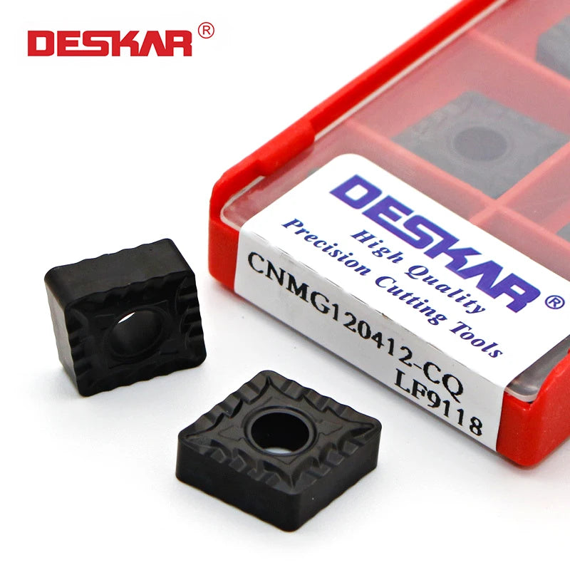For OEM CNC Lathe Carbide Inserts Turning Tools Machining Processed Hard Steel Wear Resistance CNMG120412-CQ LF9118