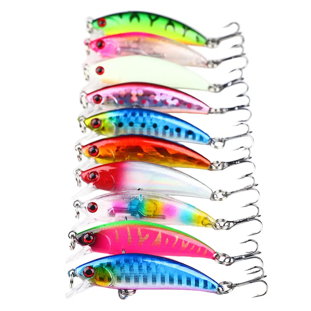 5.5cm-4.8g Wholesale Hard Plastic Minnow Fishing Lures Sinking Artificial Hard Bait Jerkbait