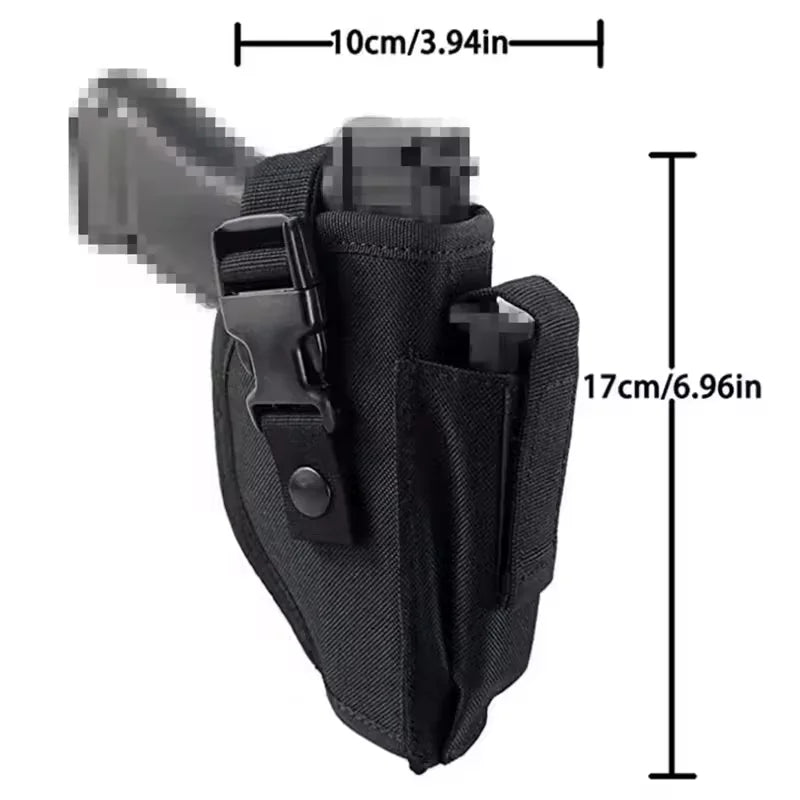 Universal Gun Holster Multi-functional Concealed Carry Holster Right Left Side Belt Western Tactical Gun Holster
