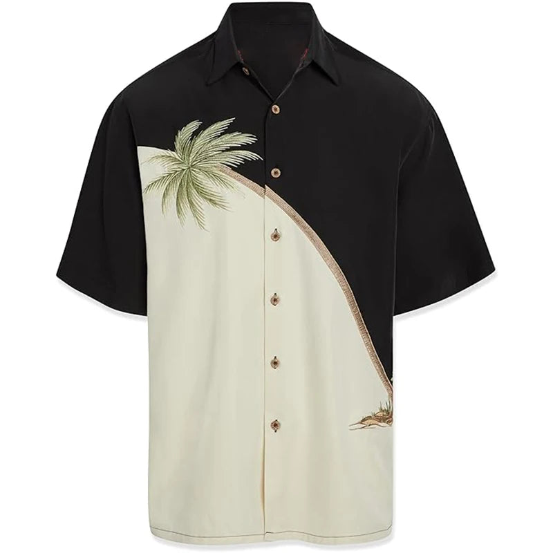 Drop Shoulder Cotton Boxy Fit Men Tee Shirt Custom Design Casual Embroidered Woven Shirt Graphic T-Shirts for Men