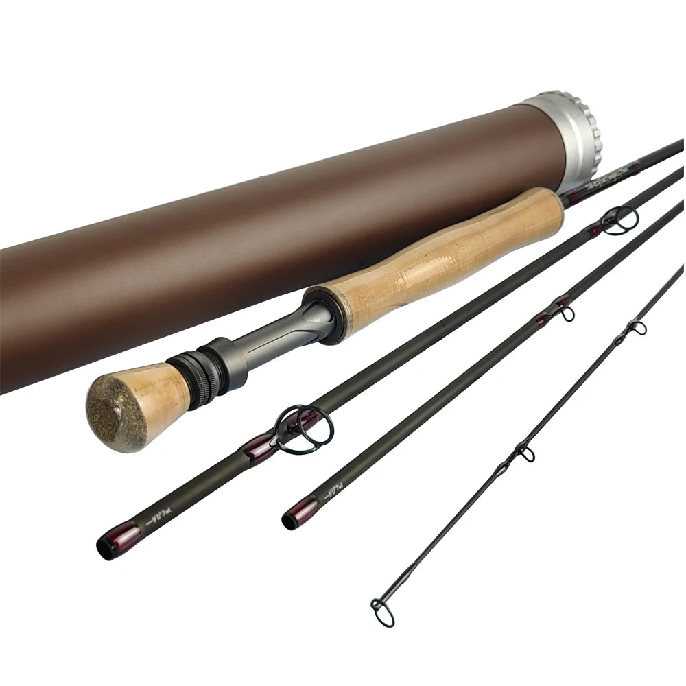 IM12 Nano Fly Fishing Rod LW7 LW8 LW9 Fast Action 46T Carbon Salmon Saltwater Fly Rod OEM B02